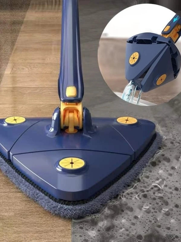 360° Triangular Telescopic Mop: Ultimate Cleaning Innovation