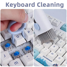 7-in-1 Computer Keyboard Cleaner Brush Kit Earphone