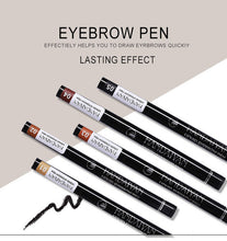 New 3D Eyebrow Tattoo Fork Pen Pencil Microblading 4Tip Brow Enhancer Waterproof